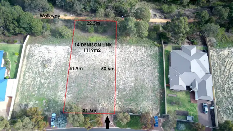 Main view of Homely land listing, 14 Denison Link, Millbridge WA 6232