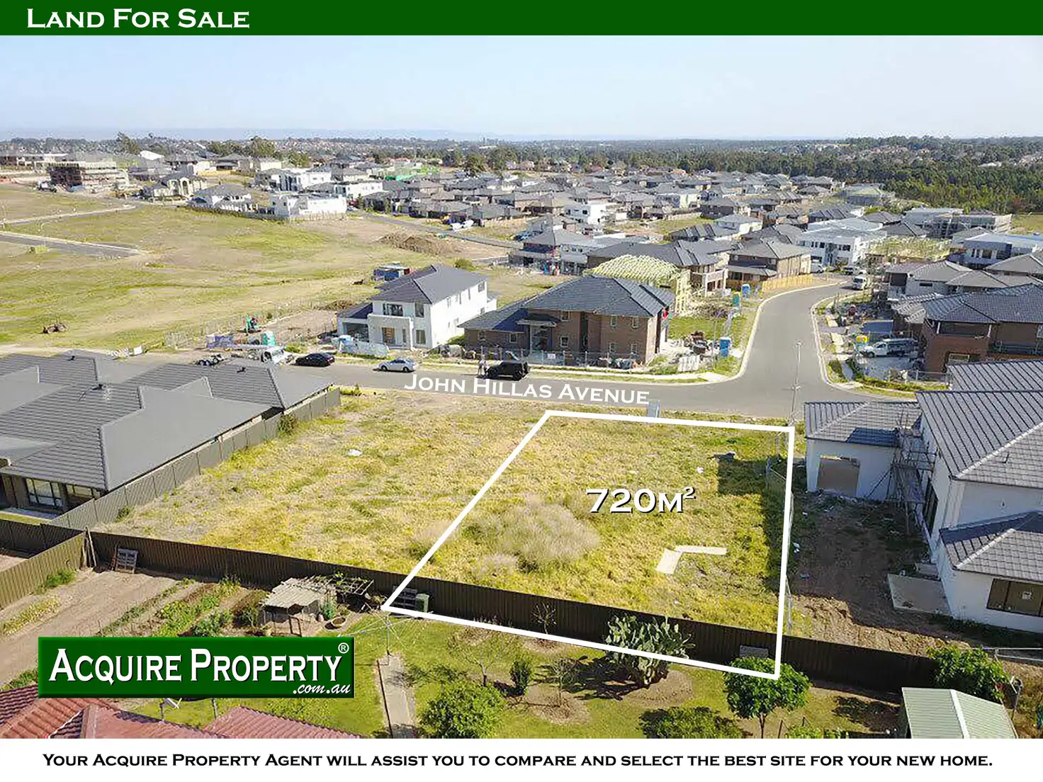 Main view of Homely land listing, 43 John Hillas Ave, Kellyville NSW 2155
