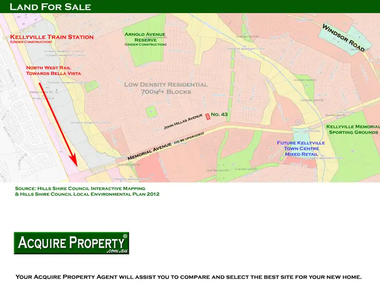 Fourth view of Homely land listing, 43 John Hillas Ave, Kellyville NSW 2155