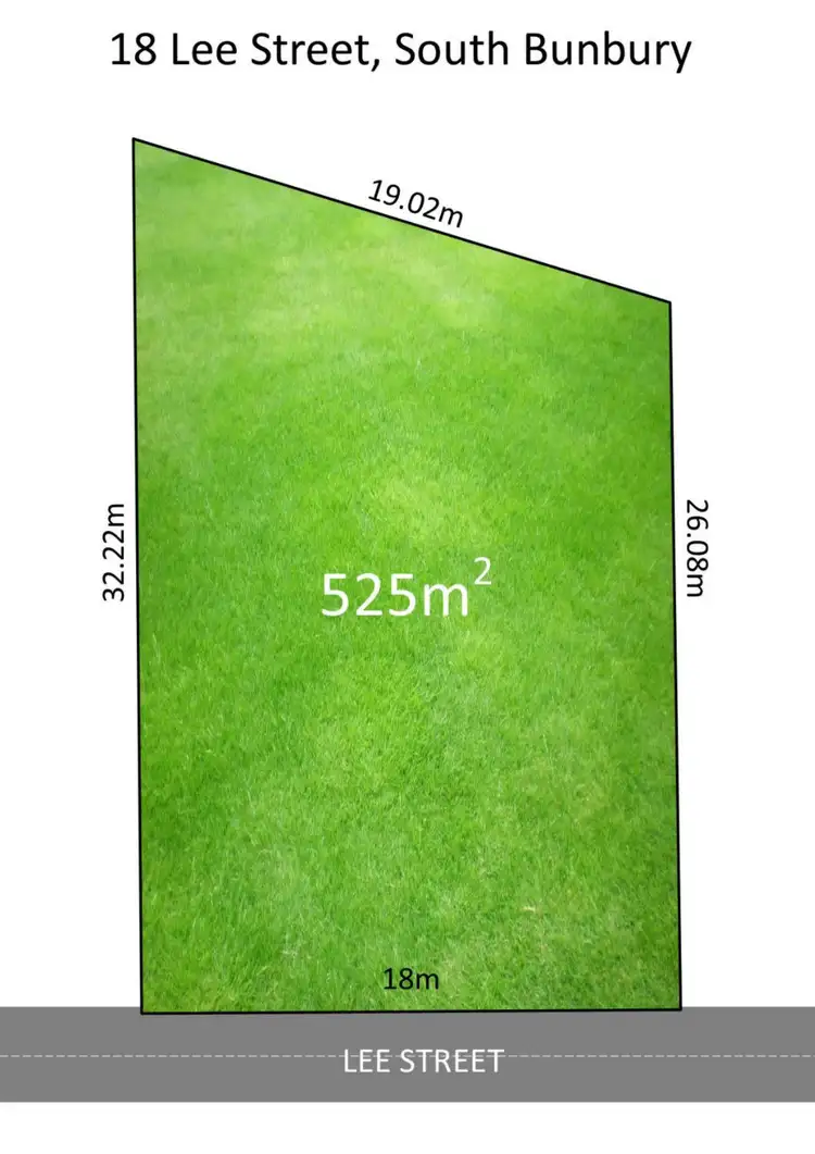 Second view of Homely land listing, 18 Lee Street, South Bunbury WA 6230