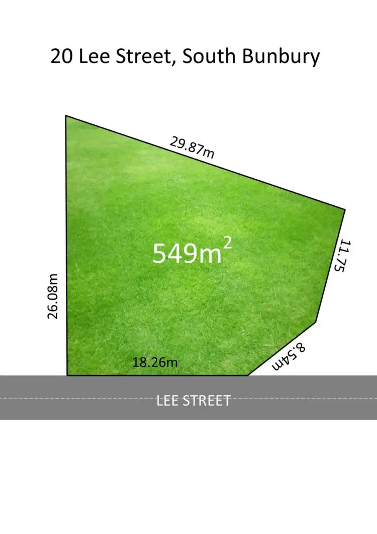 Second view of Homely land listing, 20 Lee Street, South Bunbury WA 6230