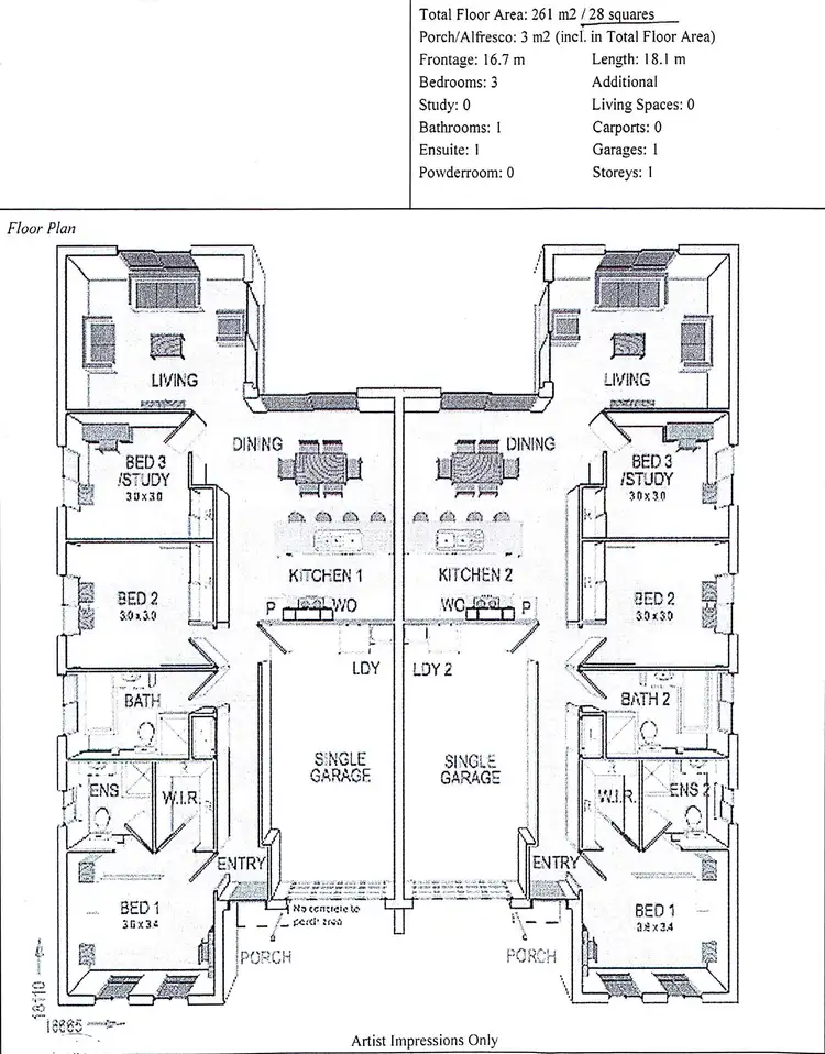Second view of Homely semi-detached listing, 1 & 2/1B Edith Drive, North Ipswich QLD 4305