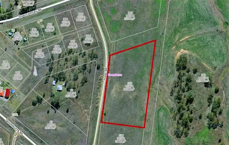 Main view of Homely land listing, Lot 155 Frees Road, Goomburra QLD 4362