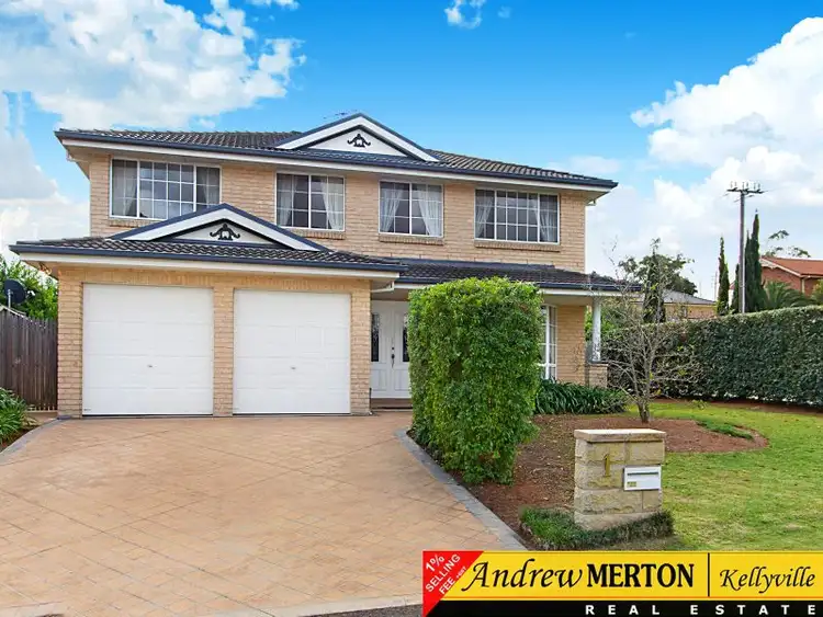 Main view of Homely house listing, 1 Tom Scanlon Close St, Kellyville NSW 2155