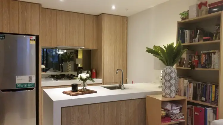 Third view of Homely apartment listing, 308/108 Flinders St, Melbourne VIC 3000