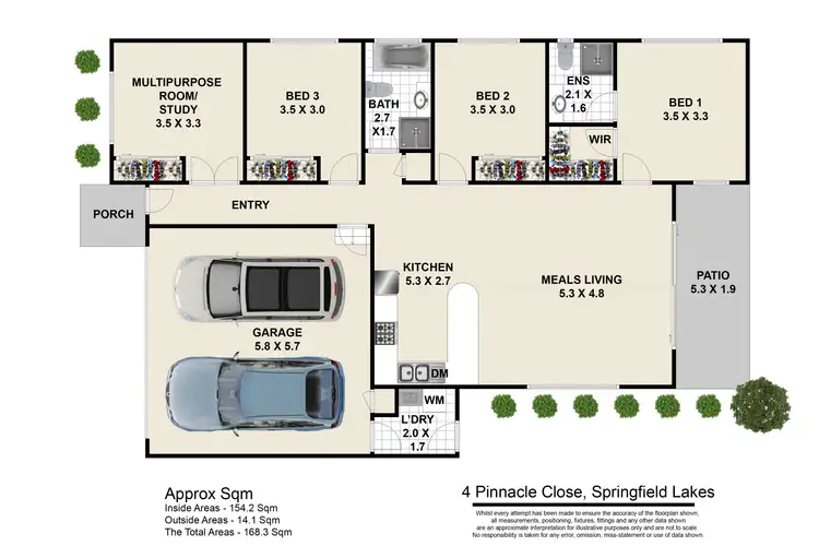 Fifth view of Homely house listing, 4 Pinnacle Cl, Springfield Lakes QLD 4300