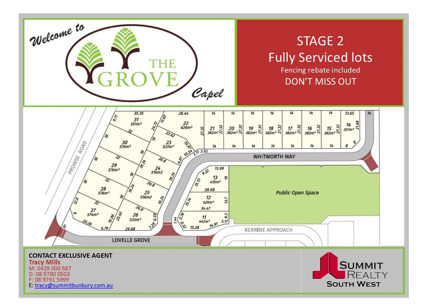 Main view of Homely land listing, Lot 29 The Grove Estate, Capel WA 6271