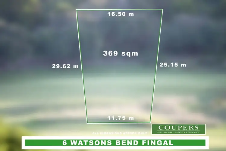 Second view of Homely land listing, 6 Watsons Bend, Fingal VIC 3939