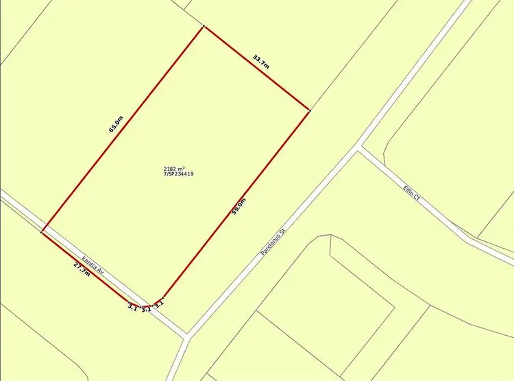 Third view of Homely land listing, 14 Kentia Ave, Moore Park Beach QLD 4670