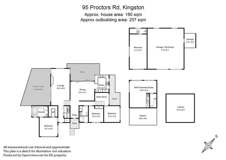 Third view of Homely house listing, 95 Proctors Rd, Kingston TAS 7050