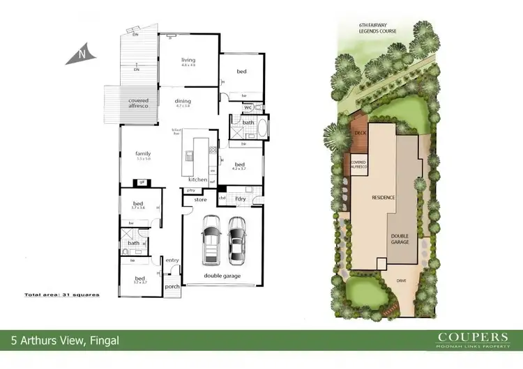Fifth view of Homely house listing, 5 Arthurs View, Fingal VIC 3939