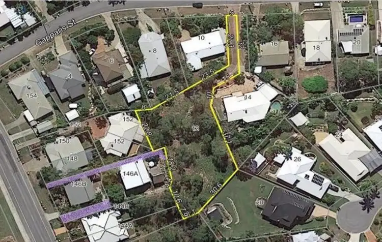 Main view of Homely land listing, 12 Gapparis St, Kin Kora QLD 4680