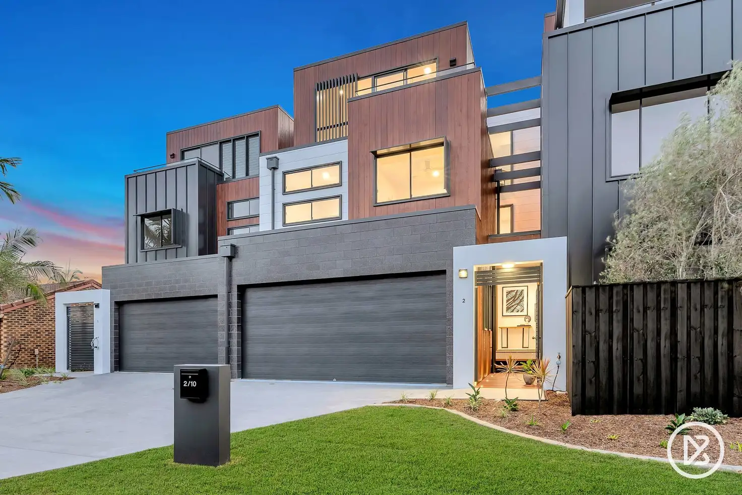 Main view of Homely townhouse listing, 2/10 Avanti St, Mermaid Waters QLD 4218