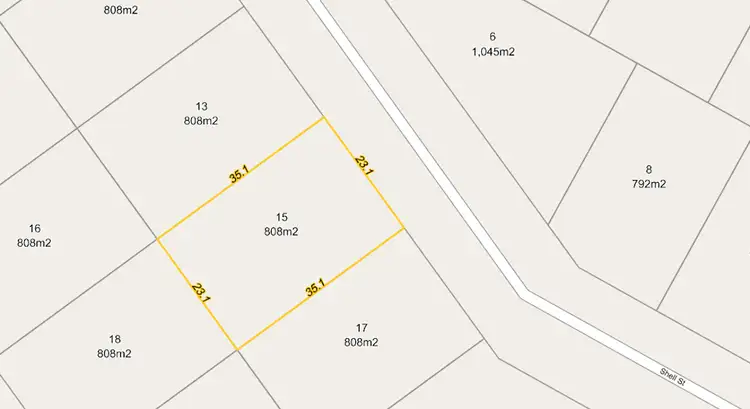Third view of Homely land listing, 15 Shell St, Burnett Heads QLD 4670