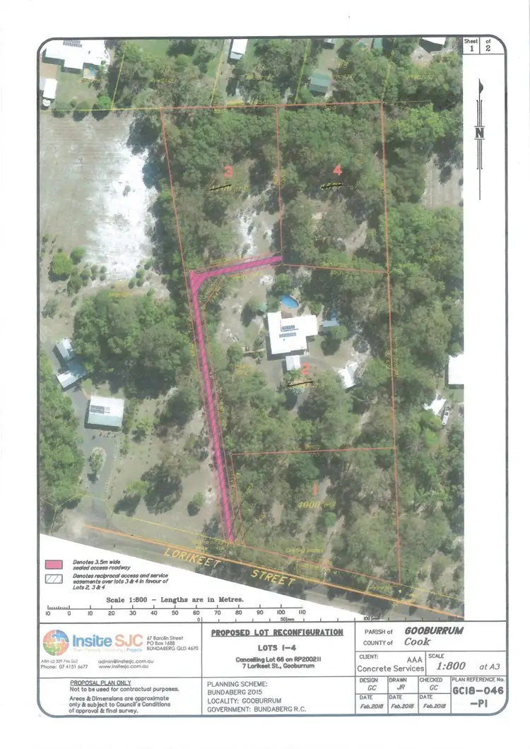 Third view of Homely land listing, 7 Lorikeet St, Gooburrum QLD 4670