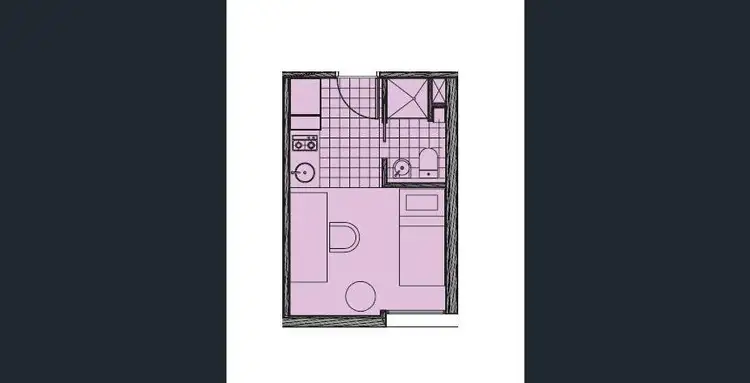 Third view of Homely studio listing, Level 6 Unit 606/9 Earl St, Carlton VIC 3053