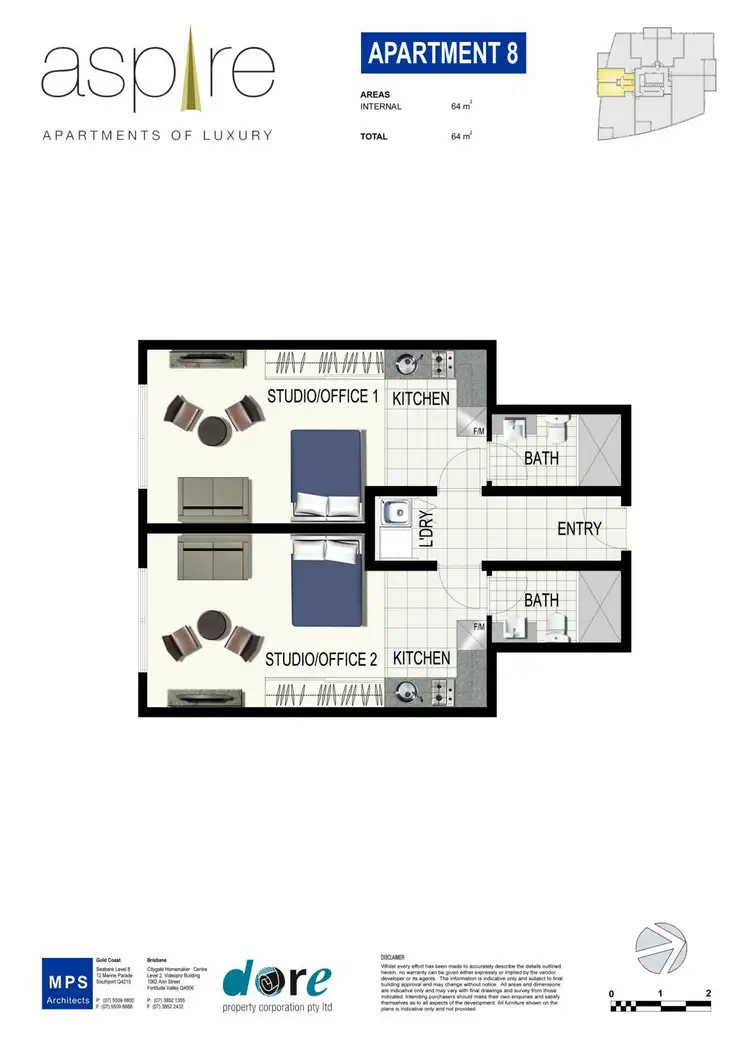 Third view of Homely unit listing, Unit 708/11 Ellenborough St, Woodend QLD 4305