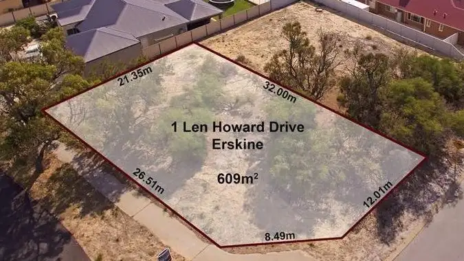 Second view of Homely land listing, 1 Len Howard Dr, Erskine WA 6210