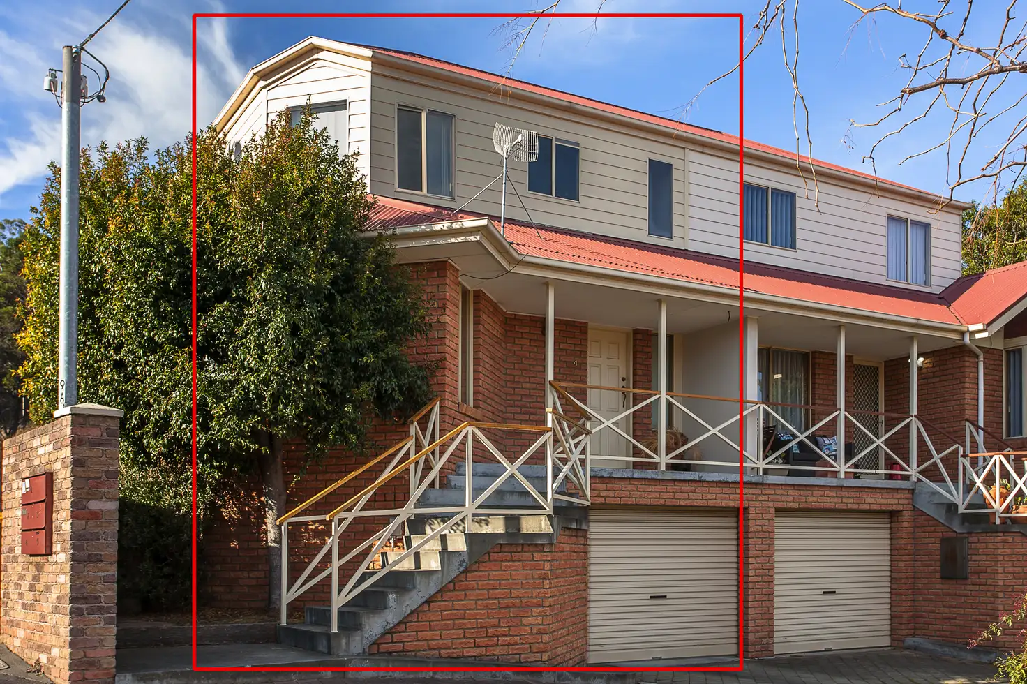 Main view of Homely townhouse listing, 4/2-12 Federal St, North Hobart TAS 7000