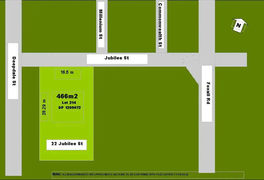 Main view of Homely land listing, 22 Jubilee Street, Kellyville NSW 2155