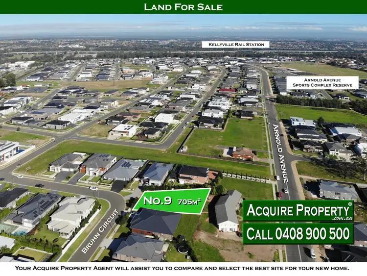 Second view of Homely land listing, 9 Bruhn Circuit, Kellyville NSW 2155