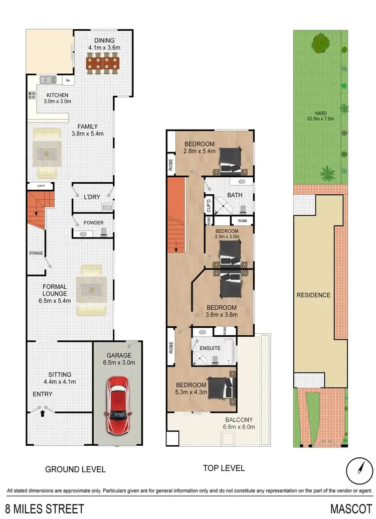 Third view of Homely townhouse listing, 8 Miles St, Mascot NSW 2020