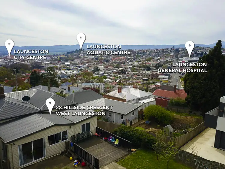 Second view of Homely house listing, 28 Hillside Cres, West Launceston TAS 7250