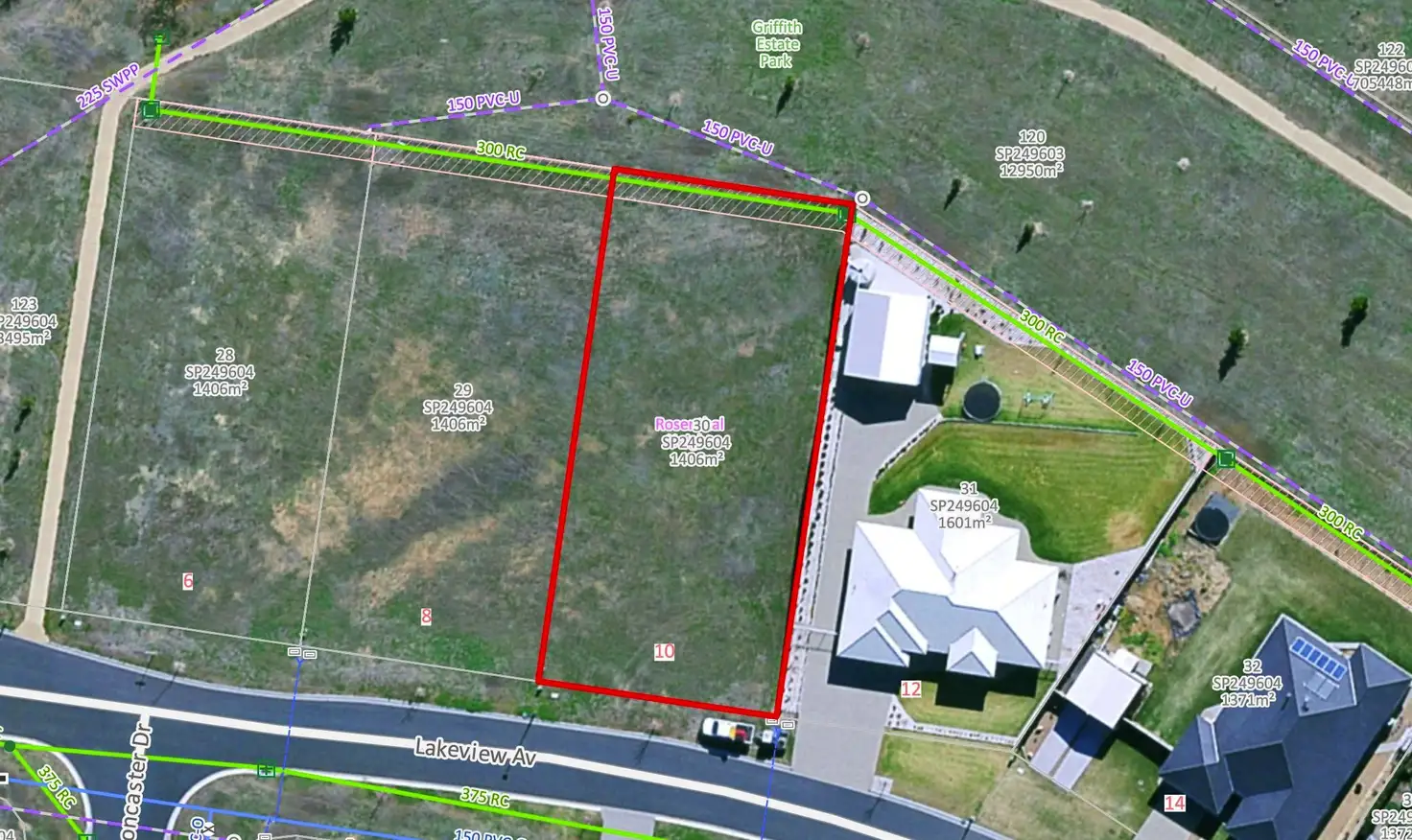 Main view of Homely land listing, 10 Lakeview Ave, Rosenthal Heights QLD 4370