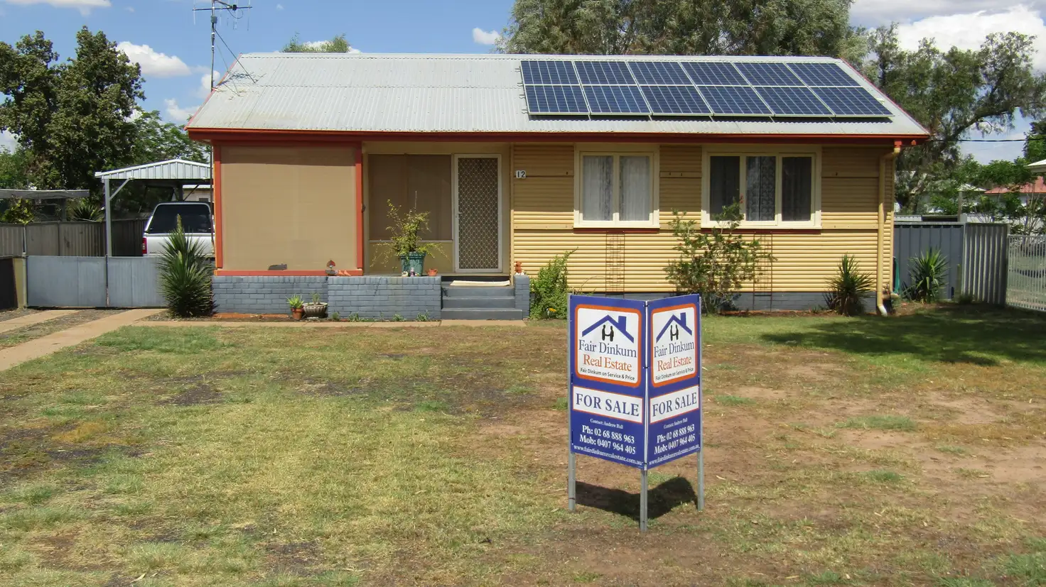 Main view of Homely house listing, 12 Victor St, Trangie NSW 2823