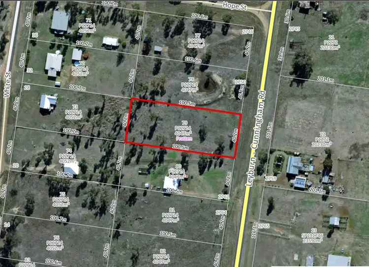 Main view of Homely land listing, 2754 Leyburn-Cunningham Rd, Pratten QLD 4370