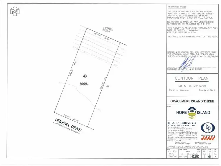 Third view of Homely land listing, 2609 Virginia Dr, Hope Island QLD 4212