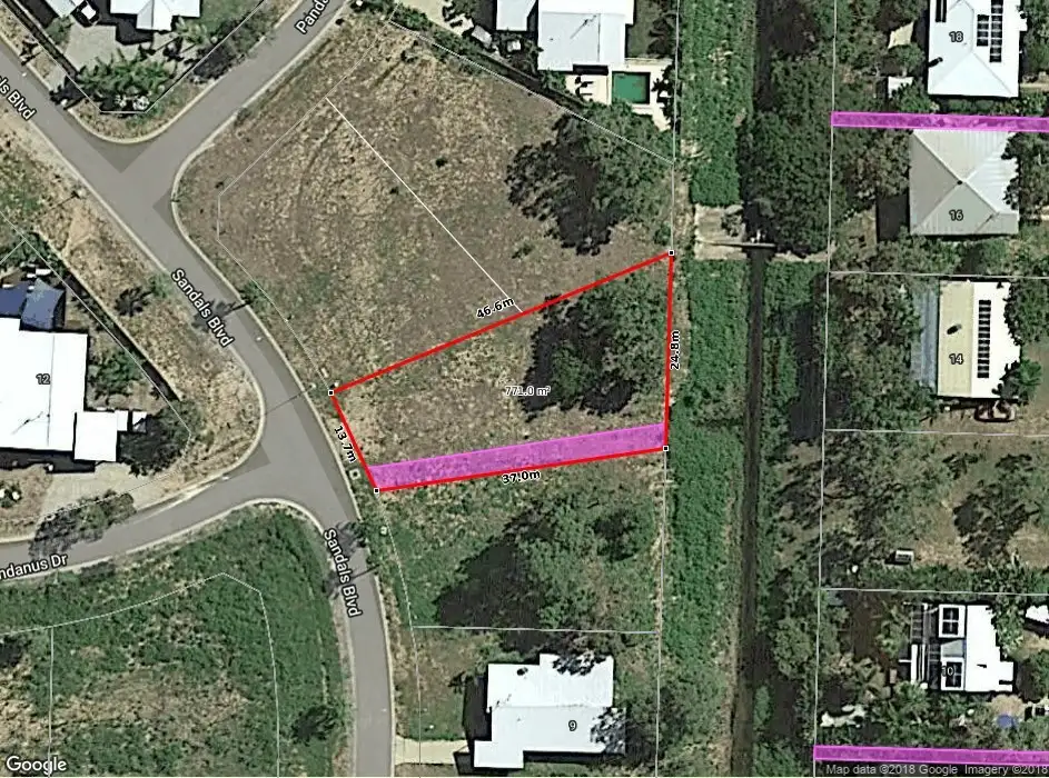 Main view of Homely land listing, 13 Sandals Bvd, Horseshoe Bay QLD 4819