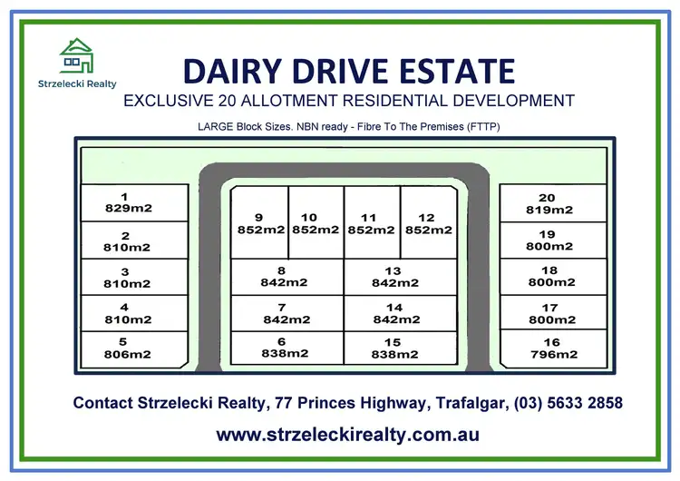 Main view of Homely land listing, LOT 19 Dairy Drive Estate, Trafalgar VIC 3824