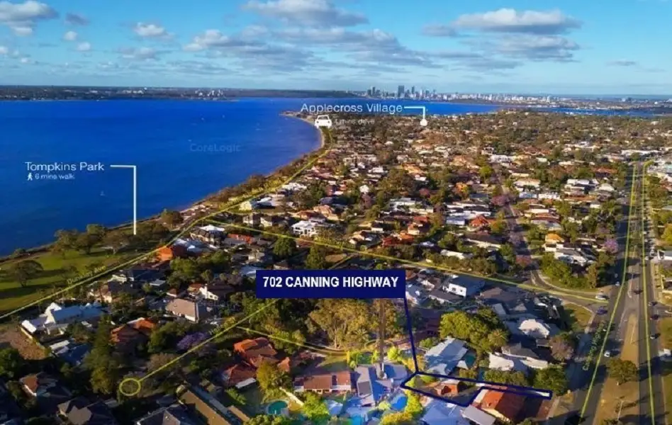 Main view of Homely land listing, 702 Canning Hwy, Applecross WA 6153