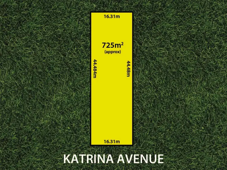 Lot 23 Katrina Ave, Klemzig SA 5087