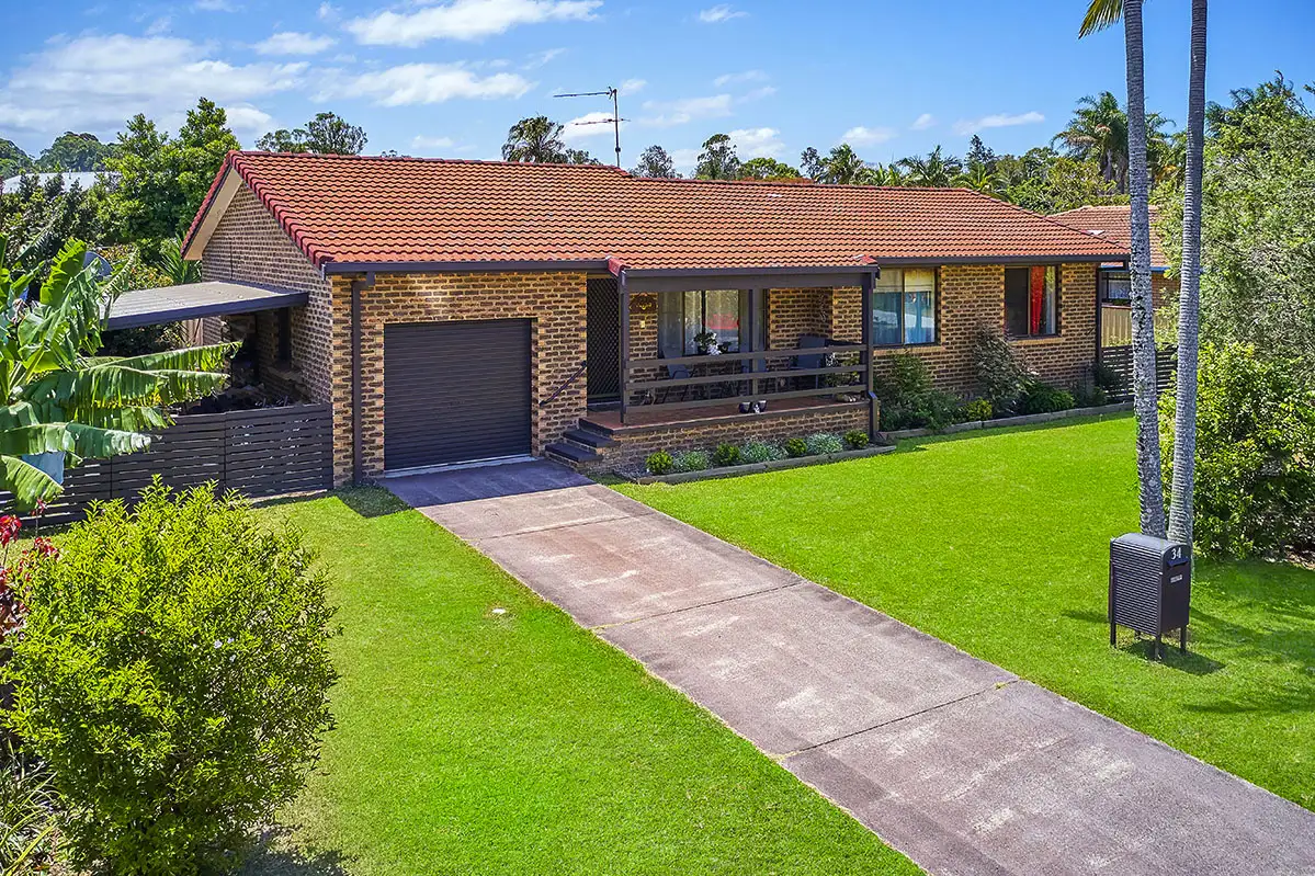 Main view of Homely house listing, 34 Natan Ct, Ocean Shores NSW 2483
