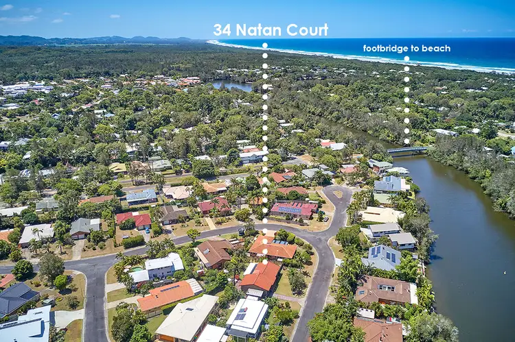 Second view of Homely house listing, 34 Natan Ct, Ocean Shores NSW 2483