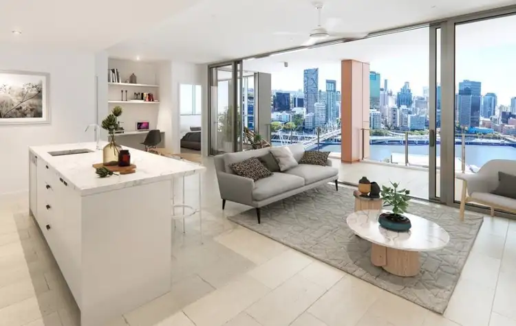 Second view of Homely apartment listing, 19 Hope St, South Brisbane QLD 4101
