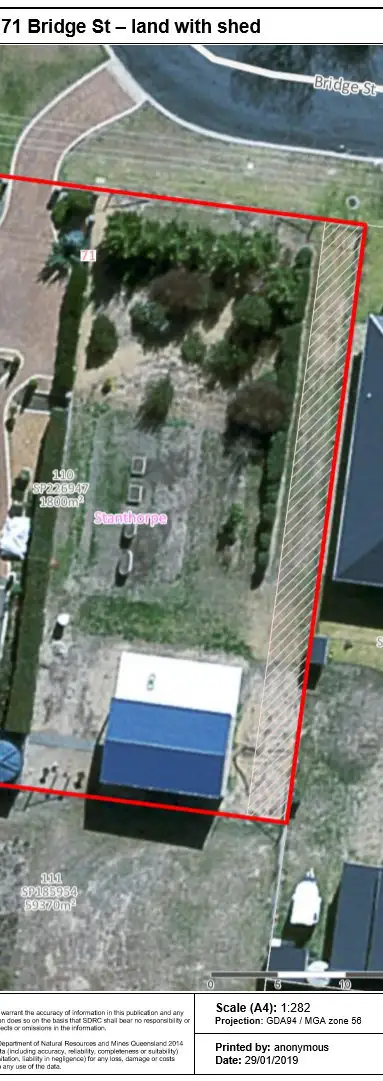 Third view of Homely land listing, 71A Bridge St, Stanthorpe QLD 4380
