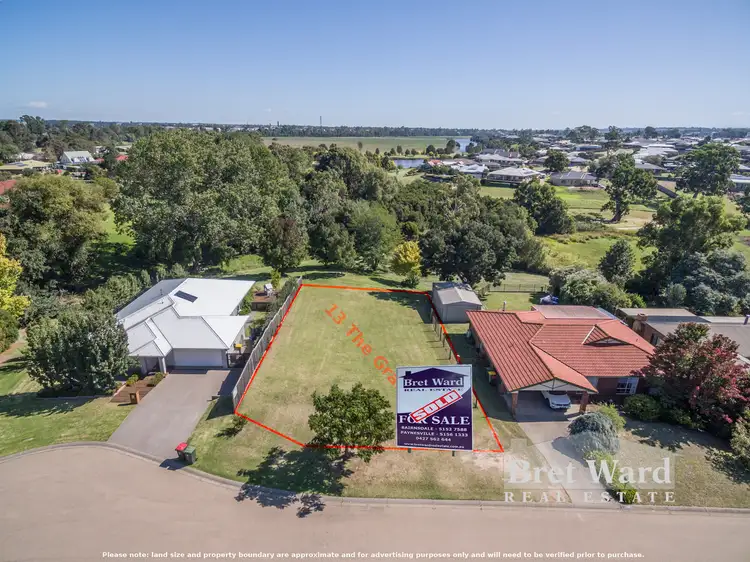 Main view of Homely land listing, 13 The Grange, Bairnsdale VIC 3875