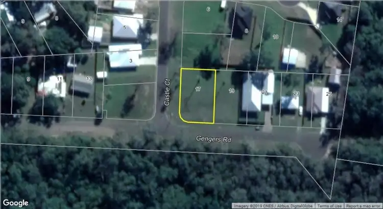 Main view of Homely land listing, 17 Gengers Rd, Moore Park Beach QLD 4670