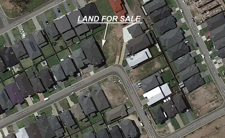 Third view of Homely land listing, 25 (LOT 201) Keith St, Schofields NSW 2762