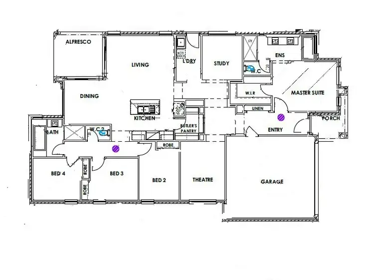 Second view of Homely house listing, Lot 105 Seaborn Ave, Oran Park NSW 2570
