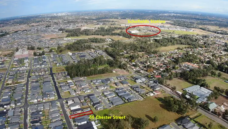 Third view of Homely land listing, 56 Chester St, Schofields NSW 2762