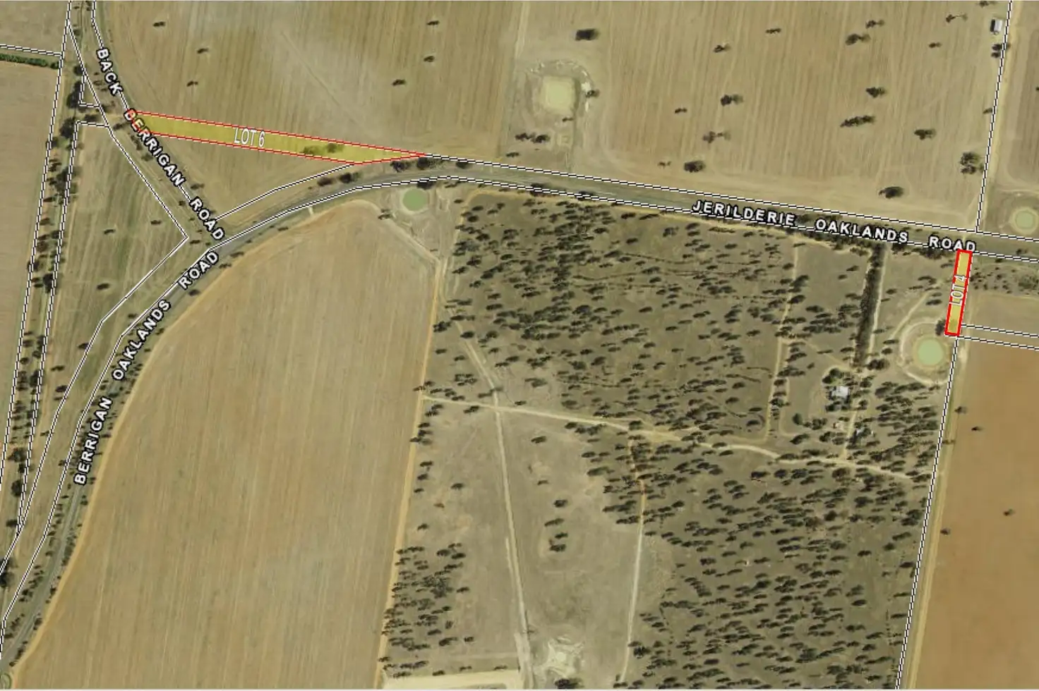 Main view of Homely land listing, Lot 4 & 6 Jerilderie Road, Oaklands NSW 2646
