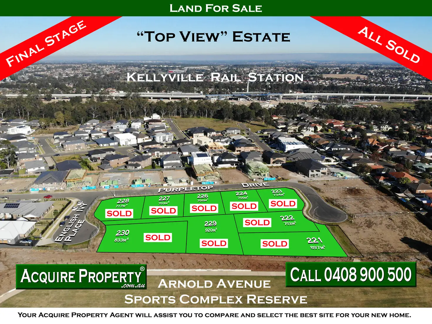 Main view of Homely land listing, 4 English Ivy Pl, Kellyville NSW 2155