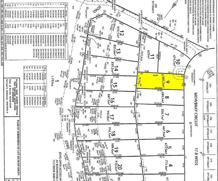 Fifth view of Homely land listing, Lot 9 Mowbray Cct, Kellyville NSW 2155