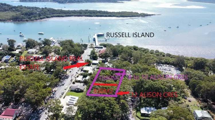 Main view of Homely land listing, 12 Alison Cres, Russell Island QLD 4184