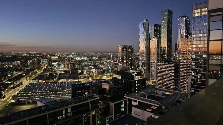 Second view of Homely apartment listing, Unit 3201/350 William St, Melbourne VIC 3000