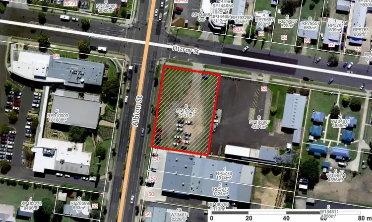 Main view of Homely land listing, Lot 8 Fitzroy Street, Warwick QLD 4370